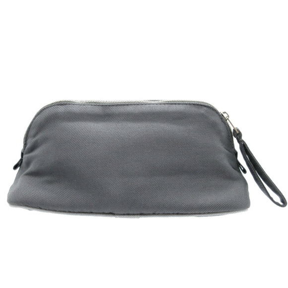 HERMES Bolide Vis Verza PM Gray Pouch - Picture 2 of 7
